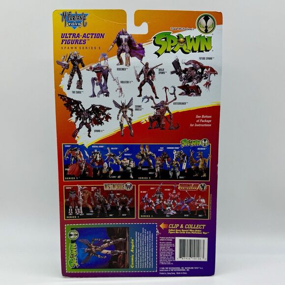 McFarlane Toys Spawn Cosmic Angela Deluxe Edition Ultra Action Figure 1995 - Picture 2 of 2